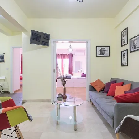 Superb Acropolis View 3bd In Historical Center Lägenhet